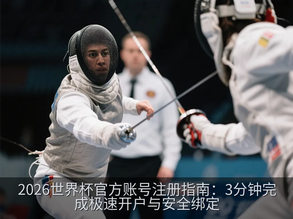 2026世界杯官方账号注册指南：3分钟完成极速开户与安全绑定